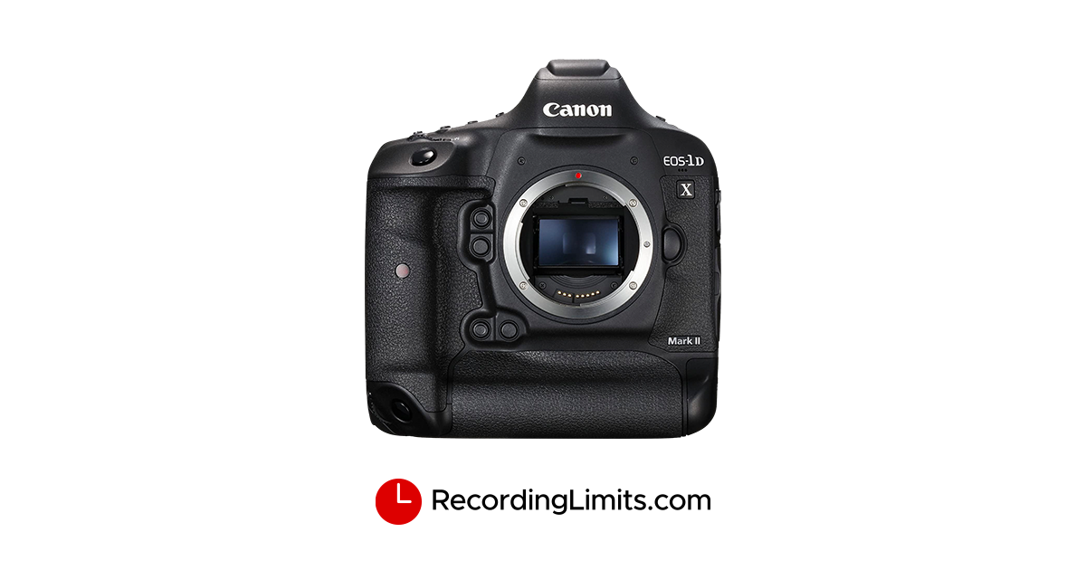 Canon EOS-1D X Mark II Video Recording Limits