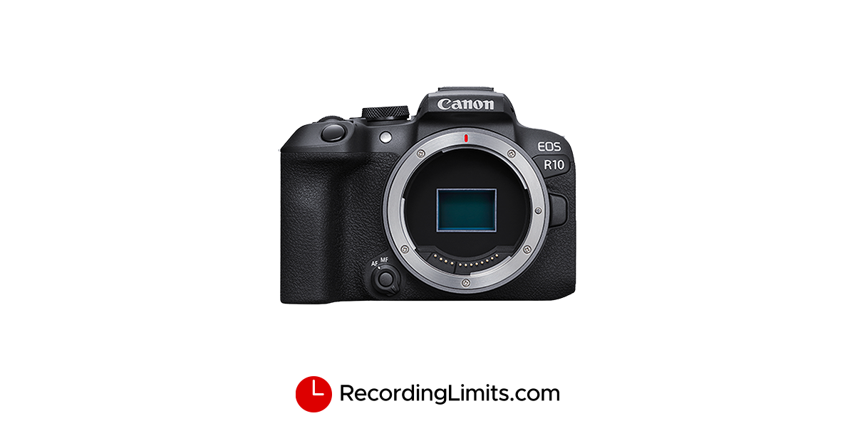 canon eos r10 battery life